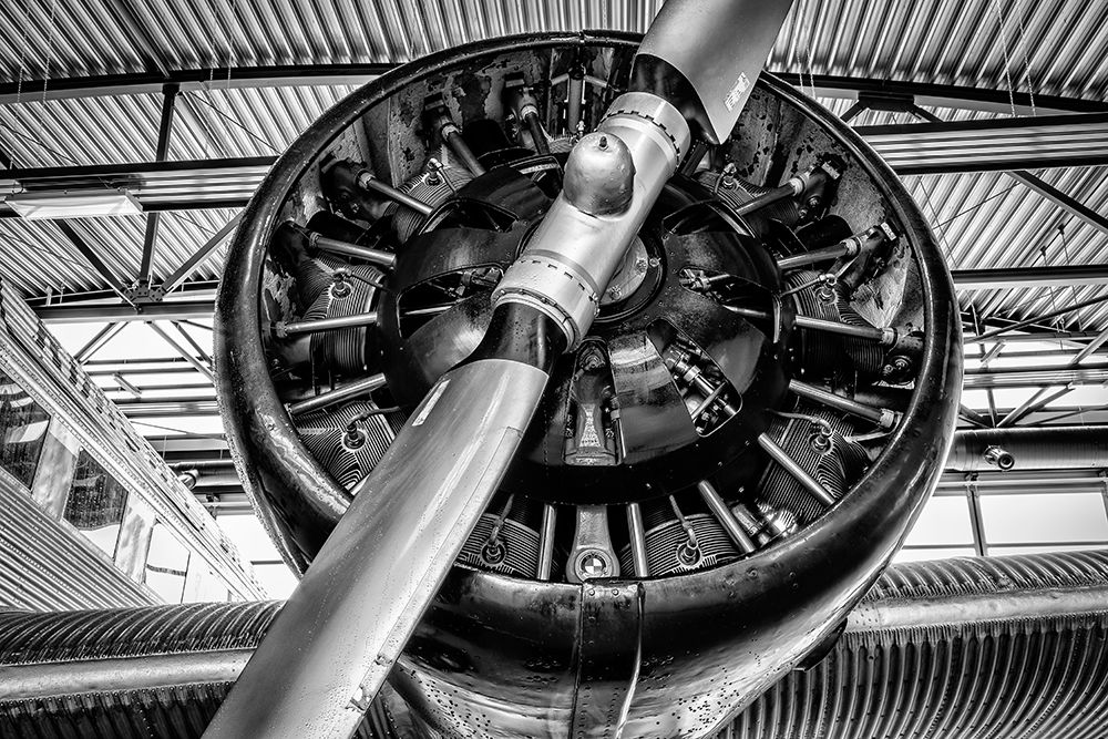 Propellor Engine art print by Ronin for $57.95 CAD