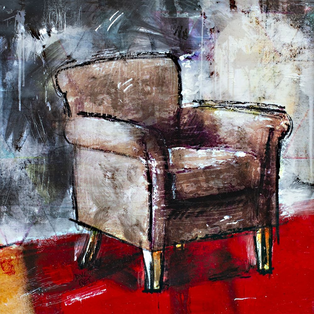 Fauteuil V art print by Patrice Ducret for $57.95 CAD