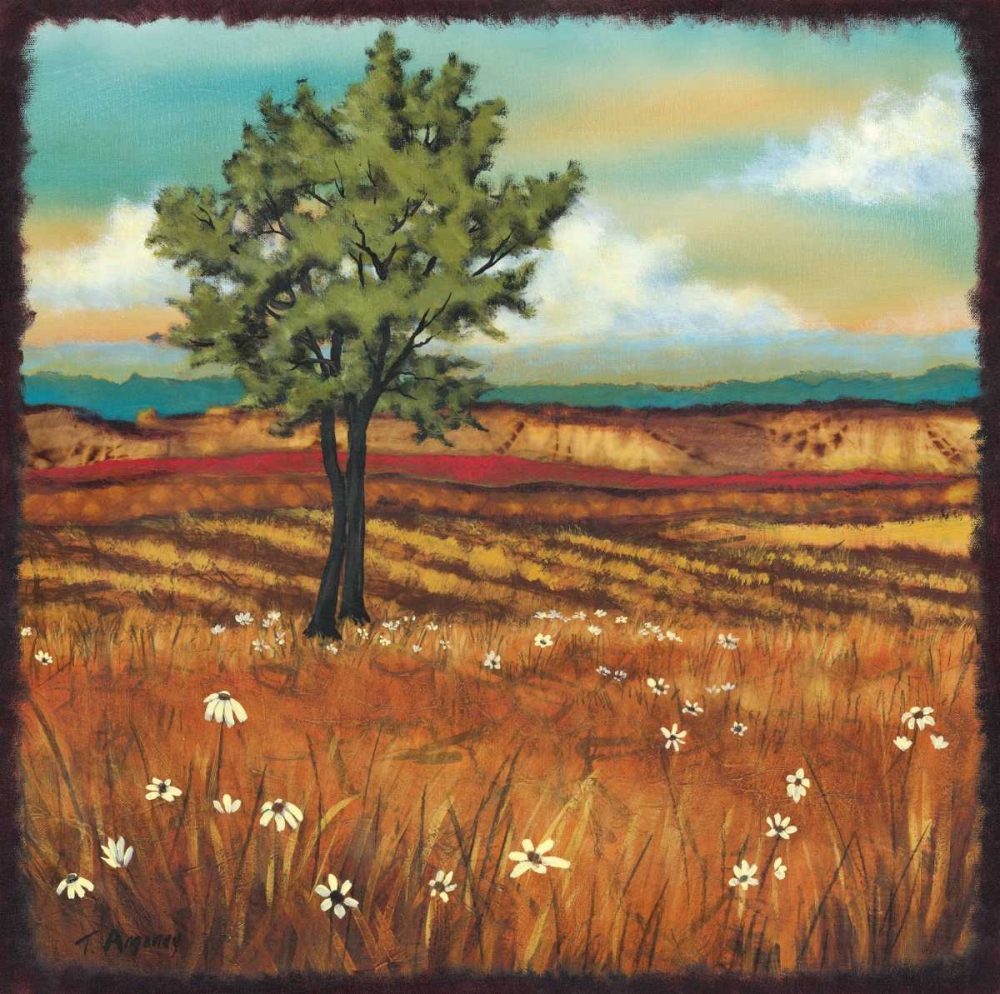 Distant Fields II art print by Tamara Angeney for $57.95 CAD