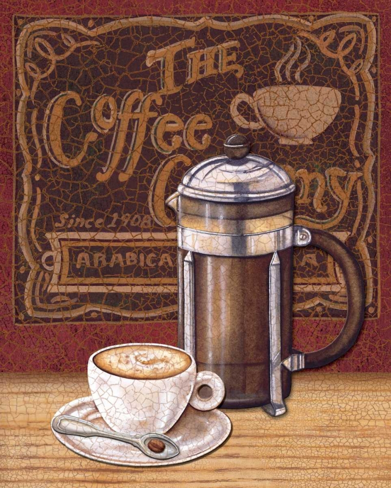 Cafe Mundo IV art print by Charlene Audrey for $57.95 CAD