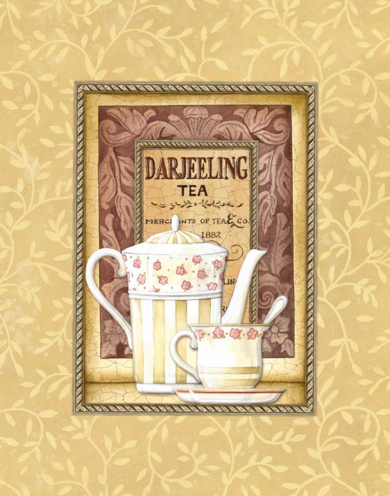 Darjeeling Tea art print by Charlene Audrey for $57.95 CAD