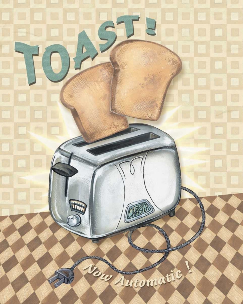 Nifty Fifties - Toast art print by Charlene Audrey for $57.95 CAD