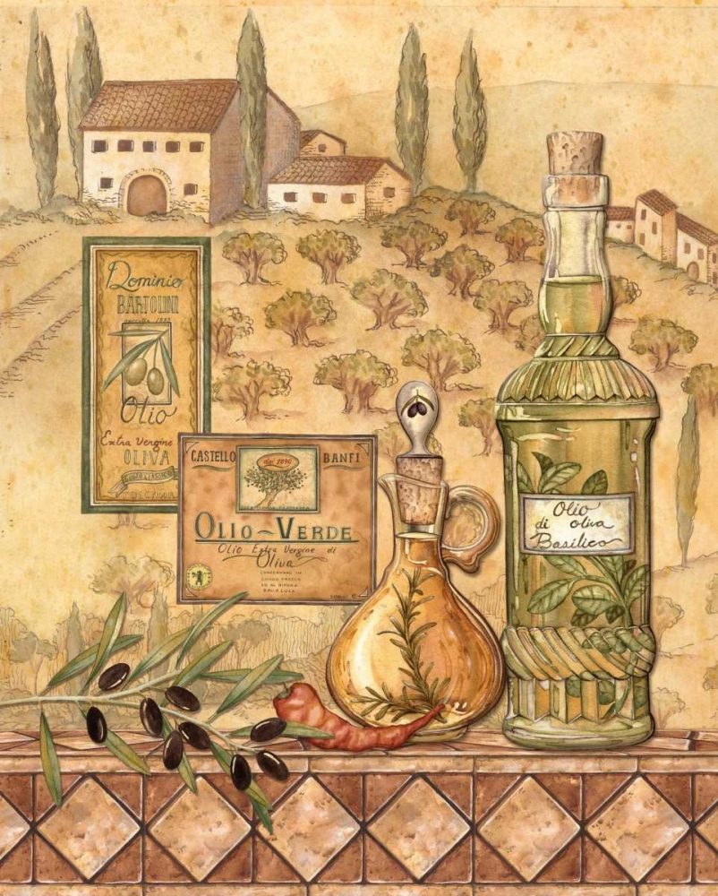 Flavors of Tuscany I art print by Charlene Audrey for $57.95 CAD