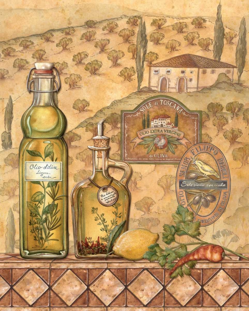 Flavors of Tuscany II art print by Charlene Audrey for $57.95 CAD