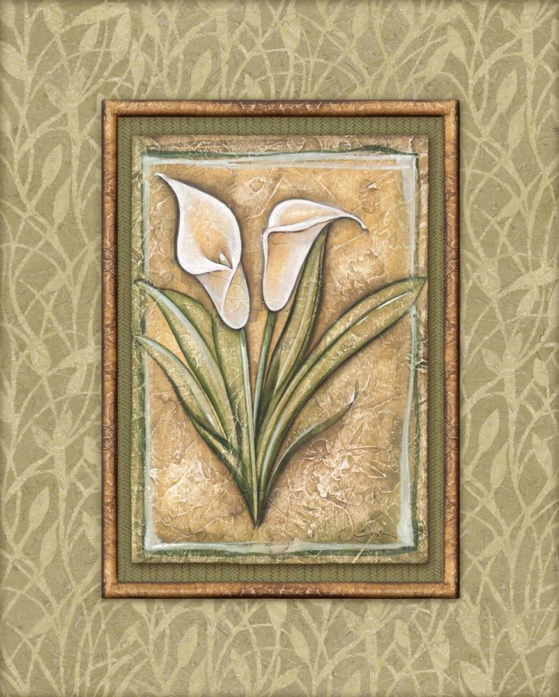 Peaceful Flowers IV art print by Charlene Audrey for $57.95 CAD