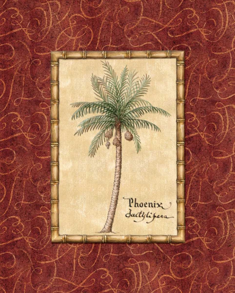 Red Passion Palm I art print by Charlene Audrey for $57.95 CAD