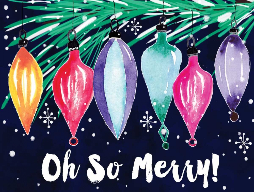 Oh So Merry art print by Sara Berrenson for $57.95 CAD