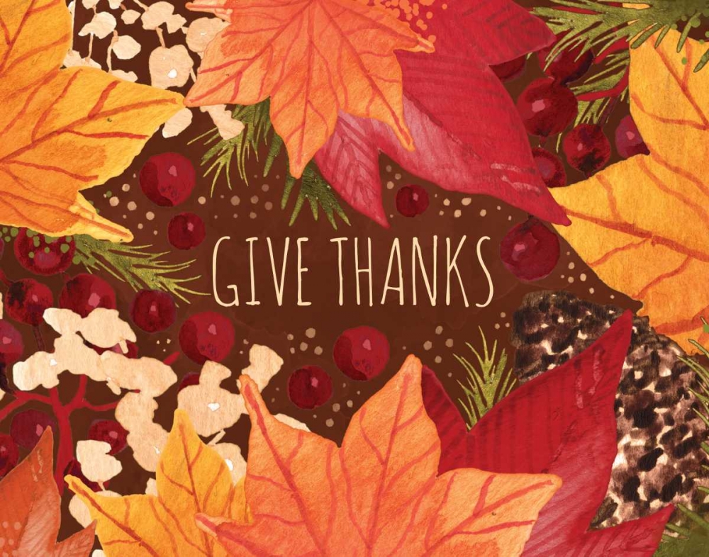 Give Thanks art print by Sara Berrenson for $57.95 CAD