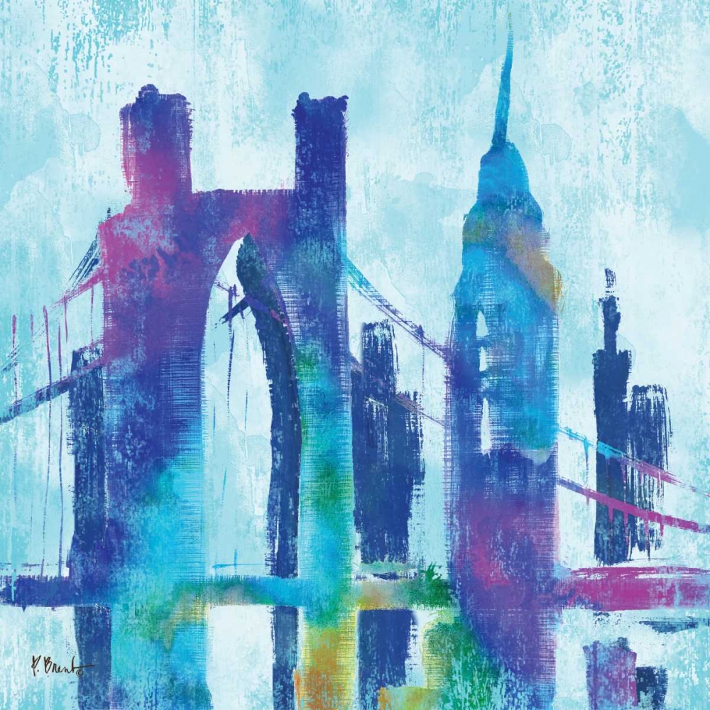 Manhattan III art print by Paul Brent for $57.95 CAD