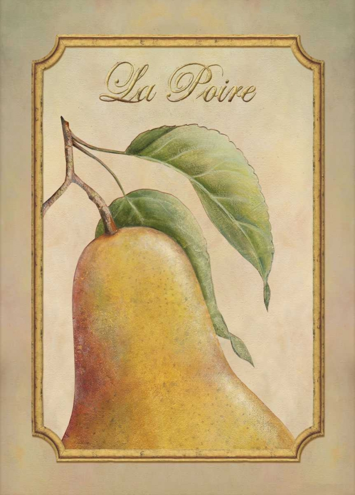 La Poire art print by Delphine Corbin for $57.95 CAD