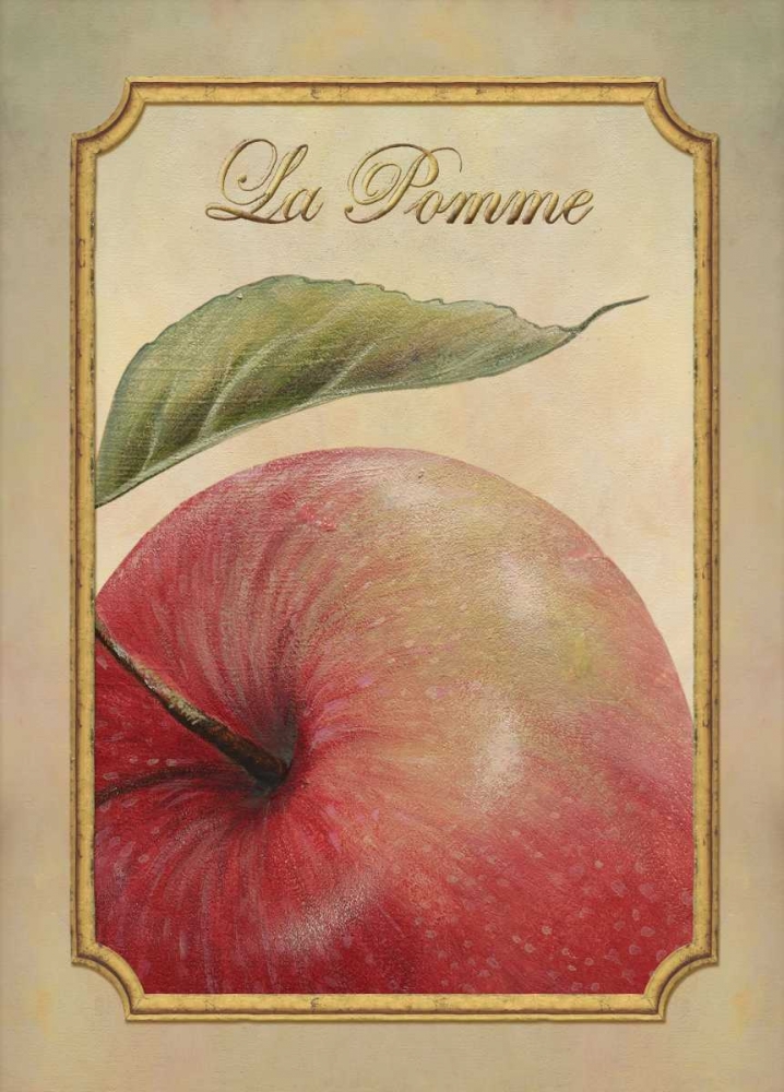 La Pomme art print by Delphine Corbin for $57.95 CAD