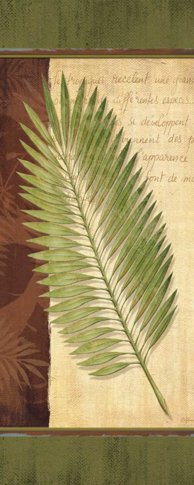 Palm Tropic Panel III art print by Delphine Corbin for $57.95 CAD