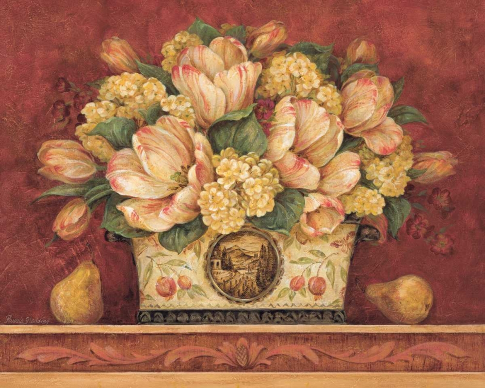 Tulip Tapestry art print by Pamela Gladding for $57.95 CAD
