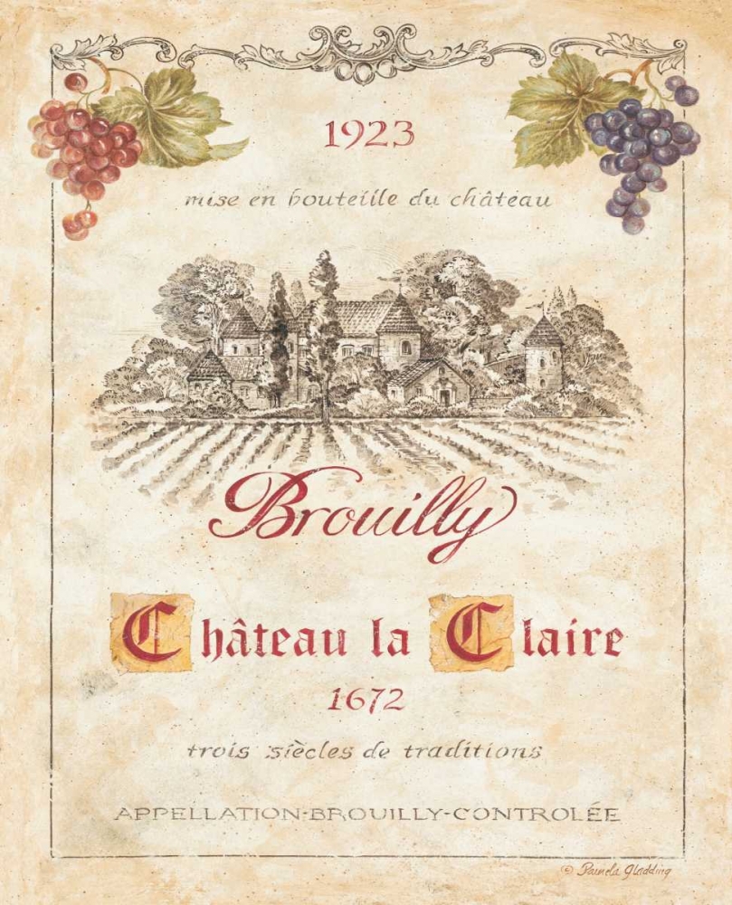 Brouilly art print by Pamela Gladding for $57.95 CAD