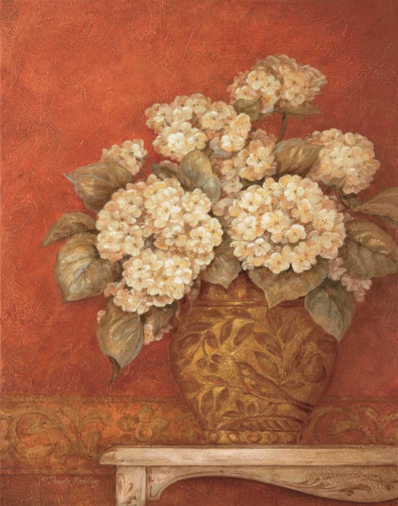 Villa Flora Hydrangeas art print by Pamela Gladding for $57.95 CAD