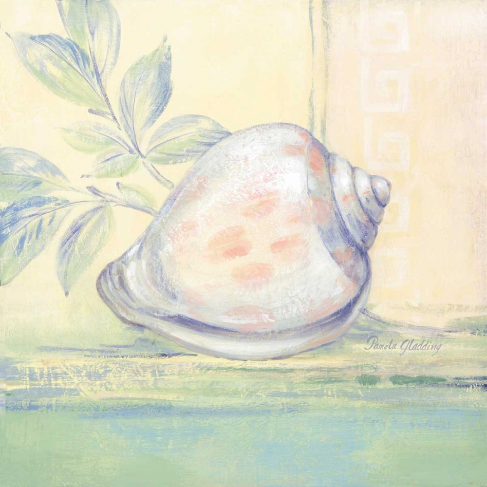 Tranquil Seashells I art print by Pamela Gladding for $57.95 CAD