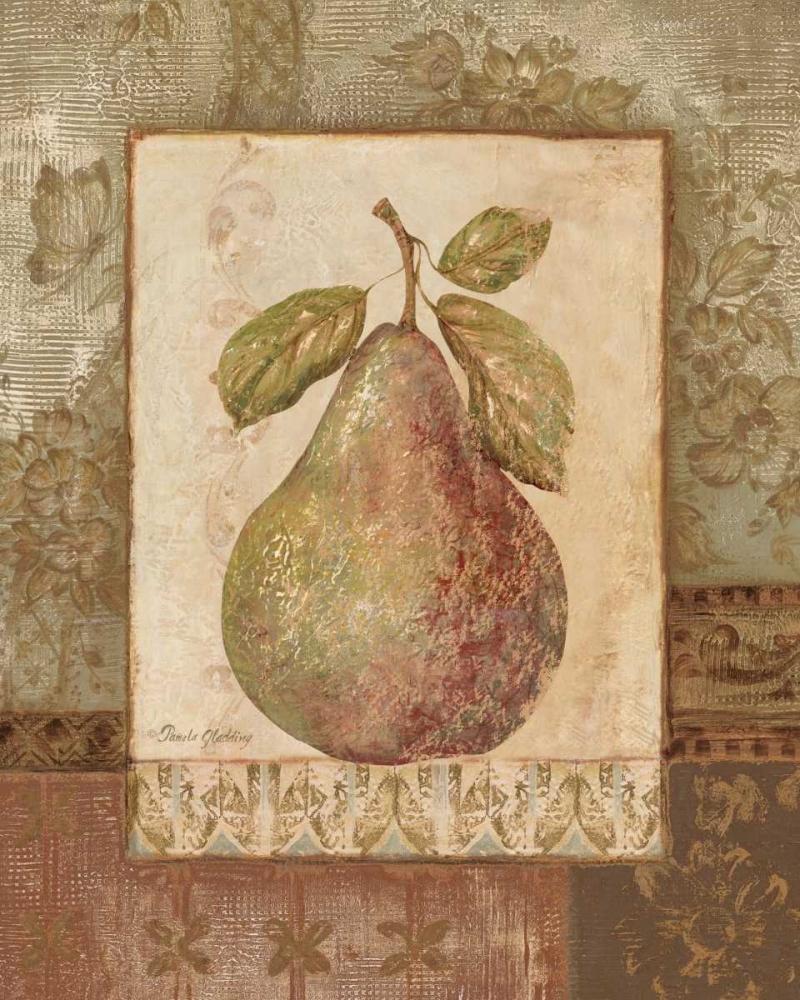 Rustic Pears I art print by Pamela Gladding for $57.95 CAD