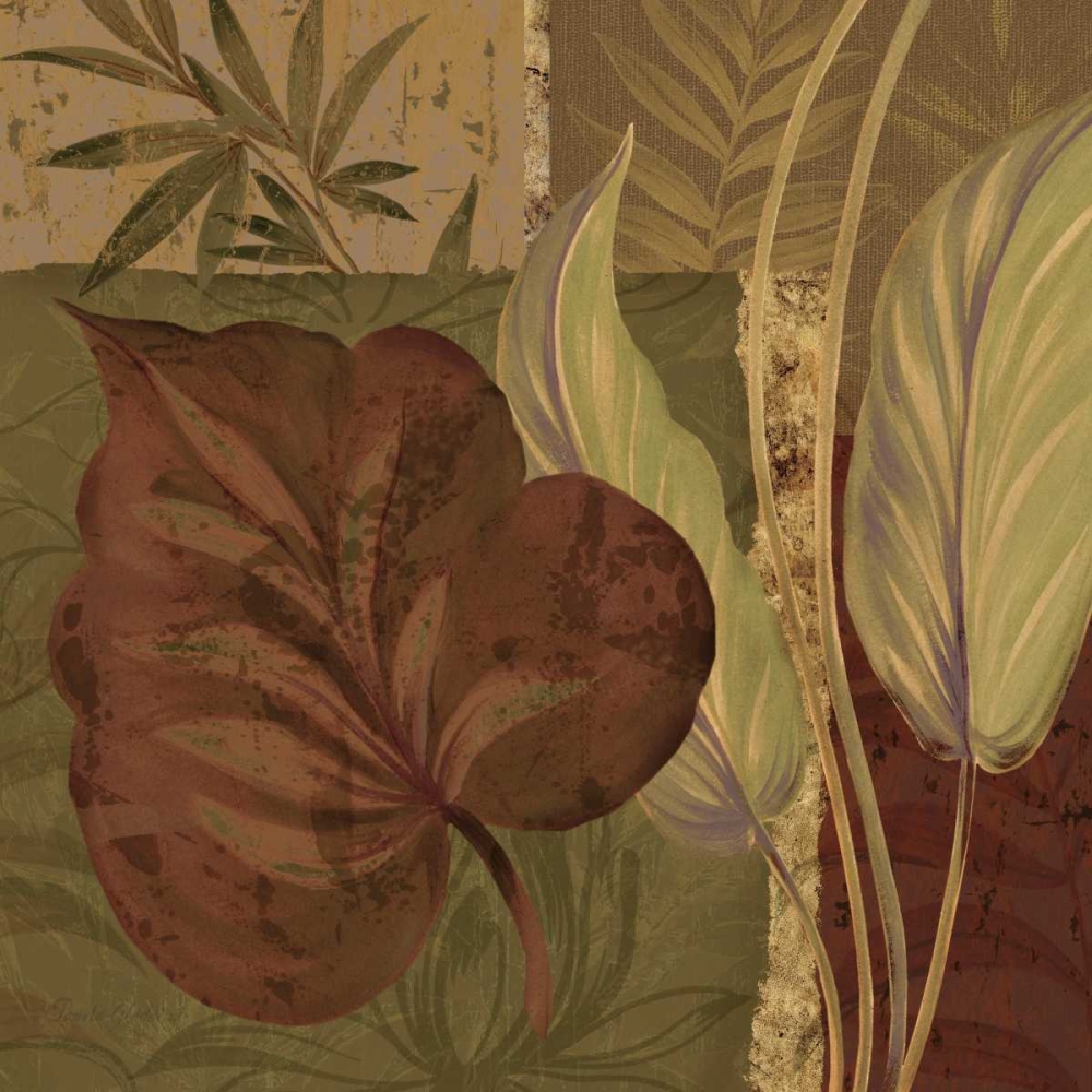 Tropical Foliage II art print by Pamela Gladding for $57.95 CAD