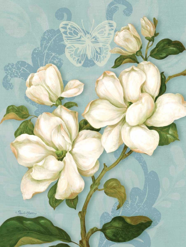 Magnolias art print by Pamela Gladding for $57.95 CAD