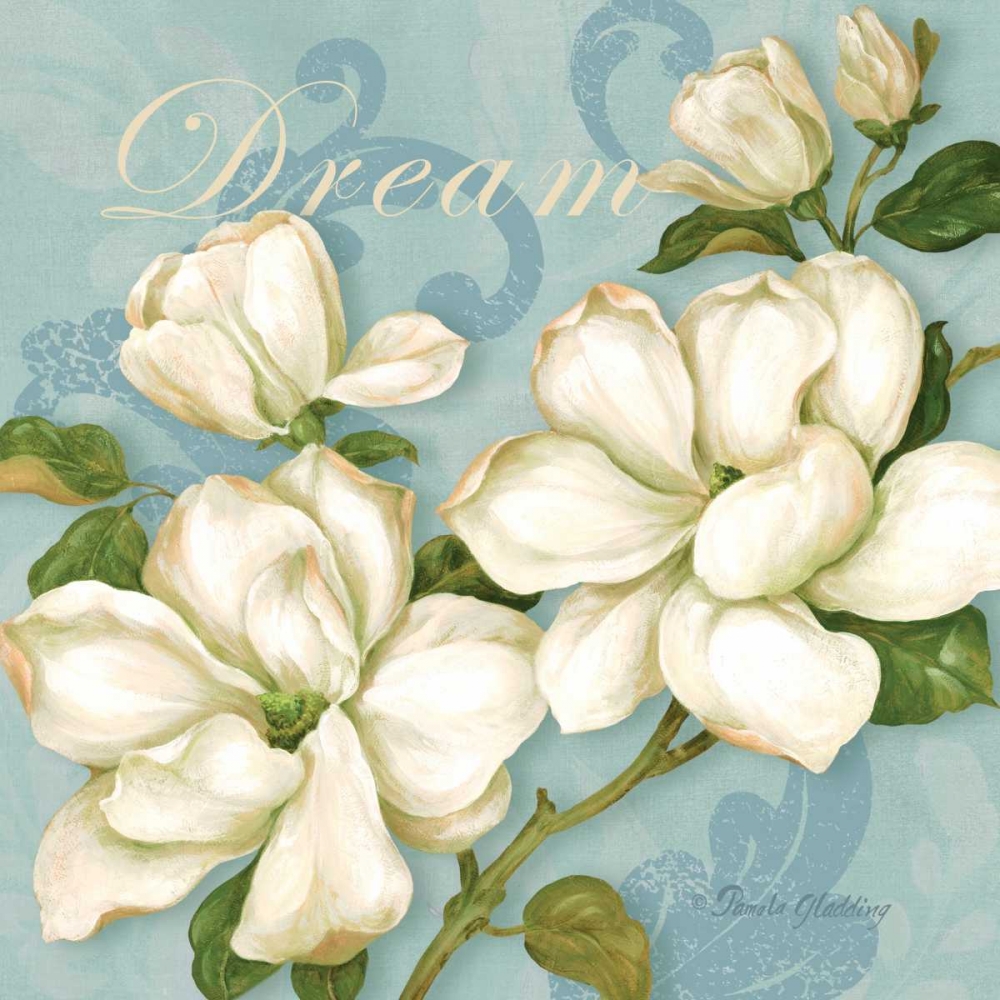 Inspiration Magnolias art print by Pamela Gladding for $57.95 CAD
