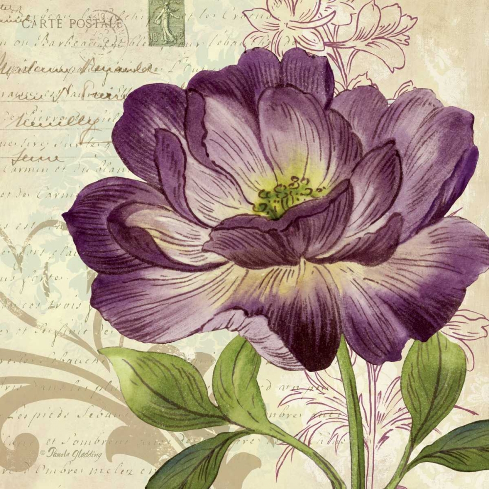 Study in Purple II art print by Pamela Gladding for $57.95 CAD