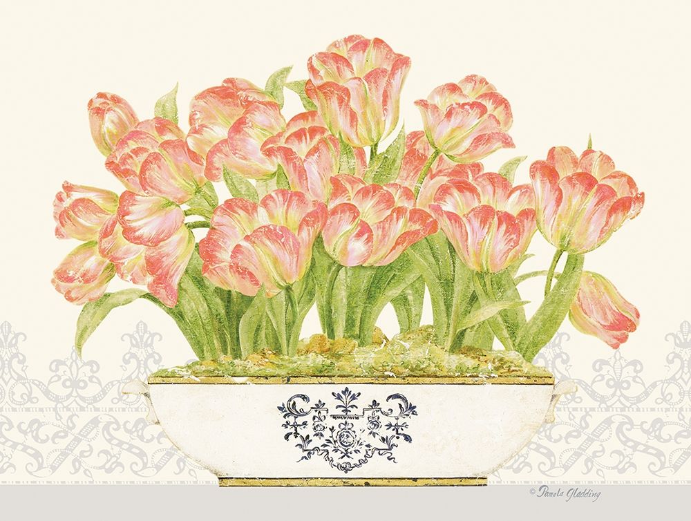 Imperial Tulips Horizontal art print by Pamela Gladding for $57.95 CAD