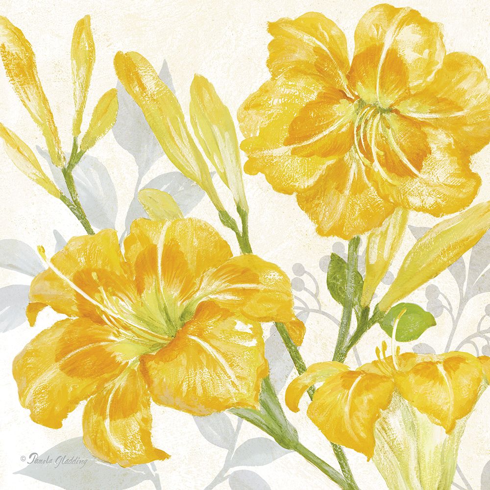 Day Lily Garden II art print by Pamela Gladding for $57.95 CAD
