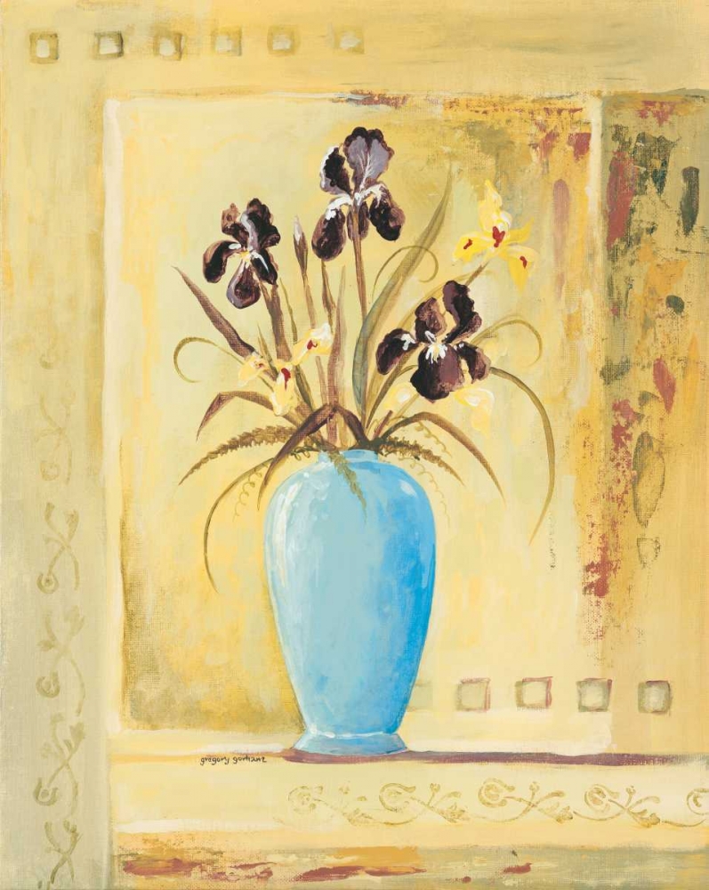 Blue Vase art print by Gregory Gorham for $57.95 CAD