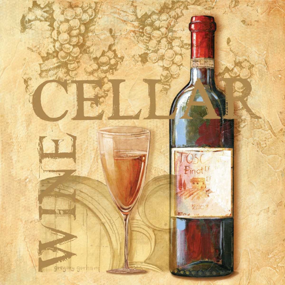 Wine Cellar Sqaure art print by Gregory Gorham for $57.95 CAD