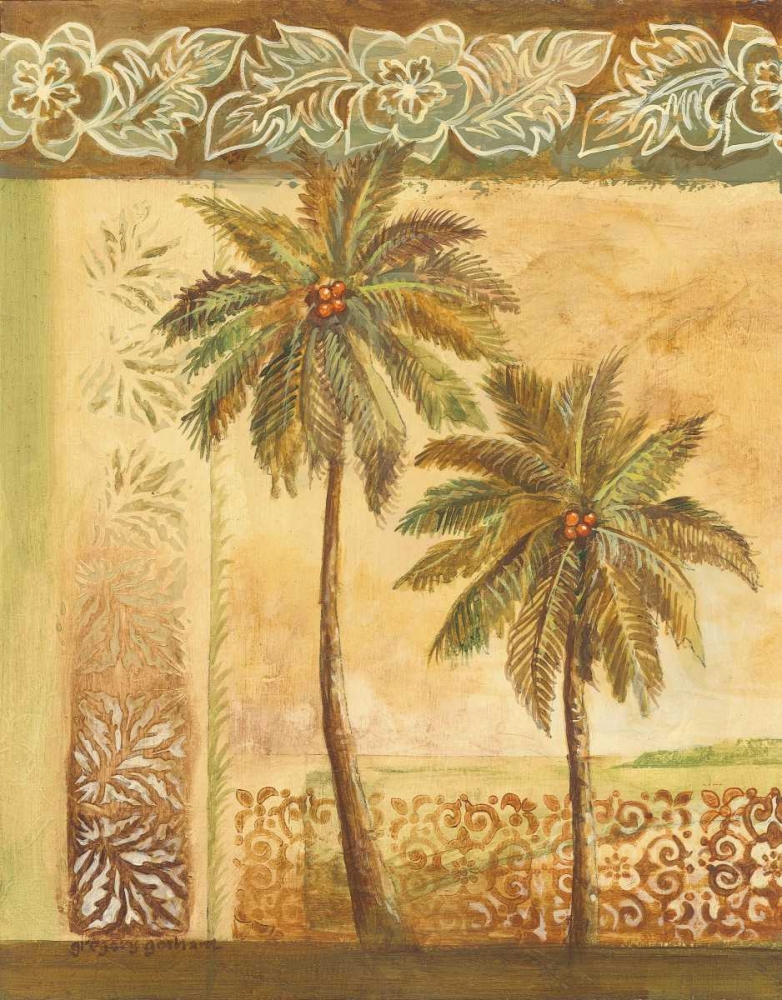 Palm Trees I art print by Gregory Gorham for $57.95 CAD
