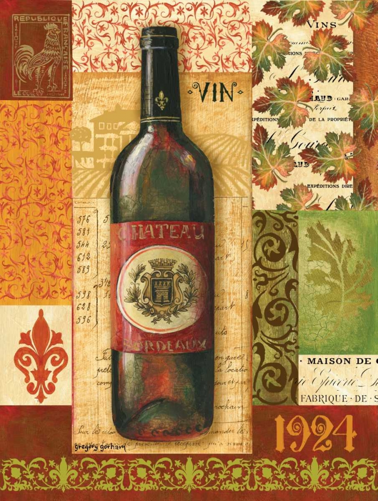 Old World Wine II art print by Gregory Gorham for $57.95 CAD