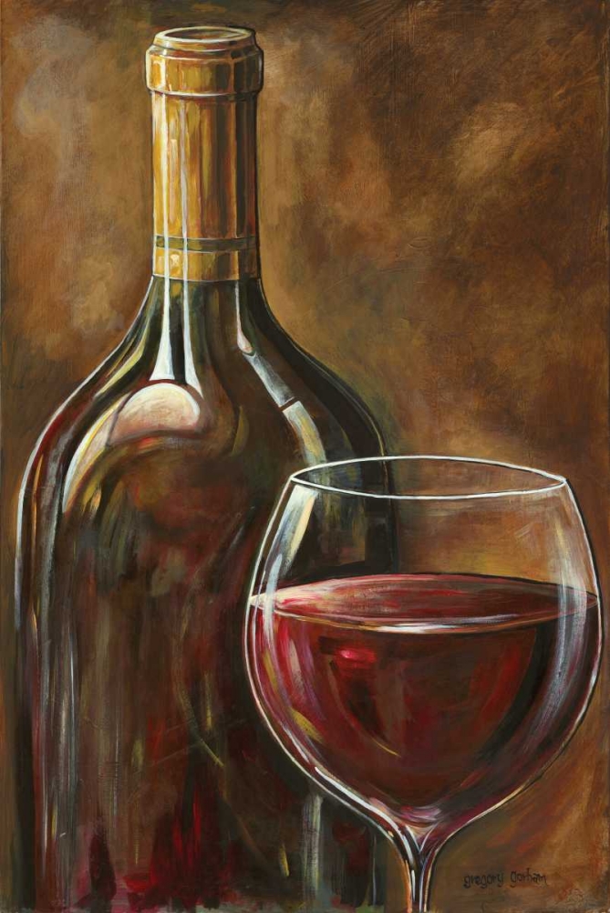 Red Wine art print by Gregory Gorham for $57.95 CAD