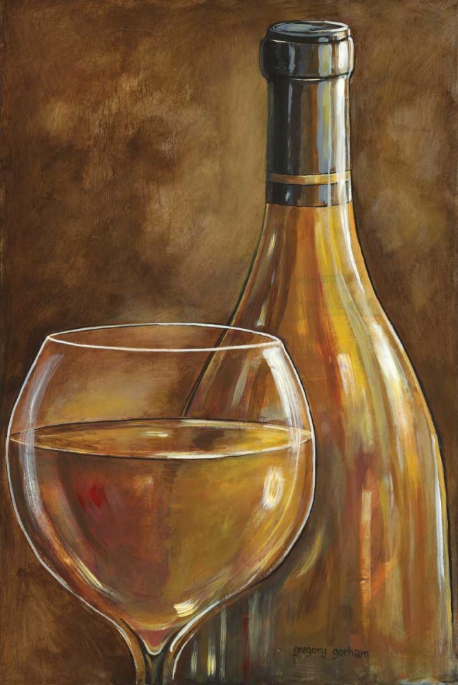 White Wine art print by Gregory Gorham for $57.95 CAD