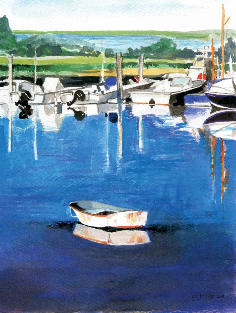 Reflections Stage Harbor art print by Gregory Gorham for $57.95 CAD