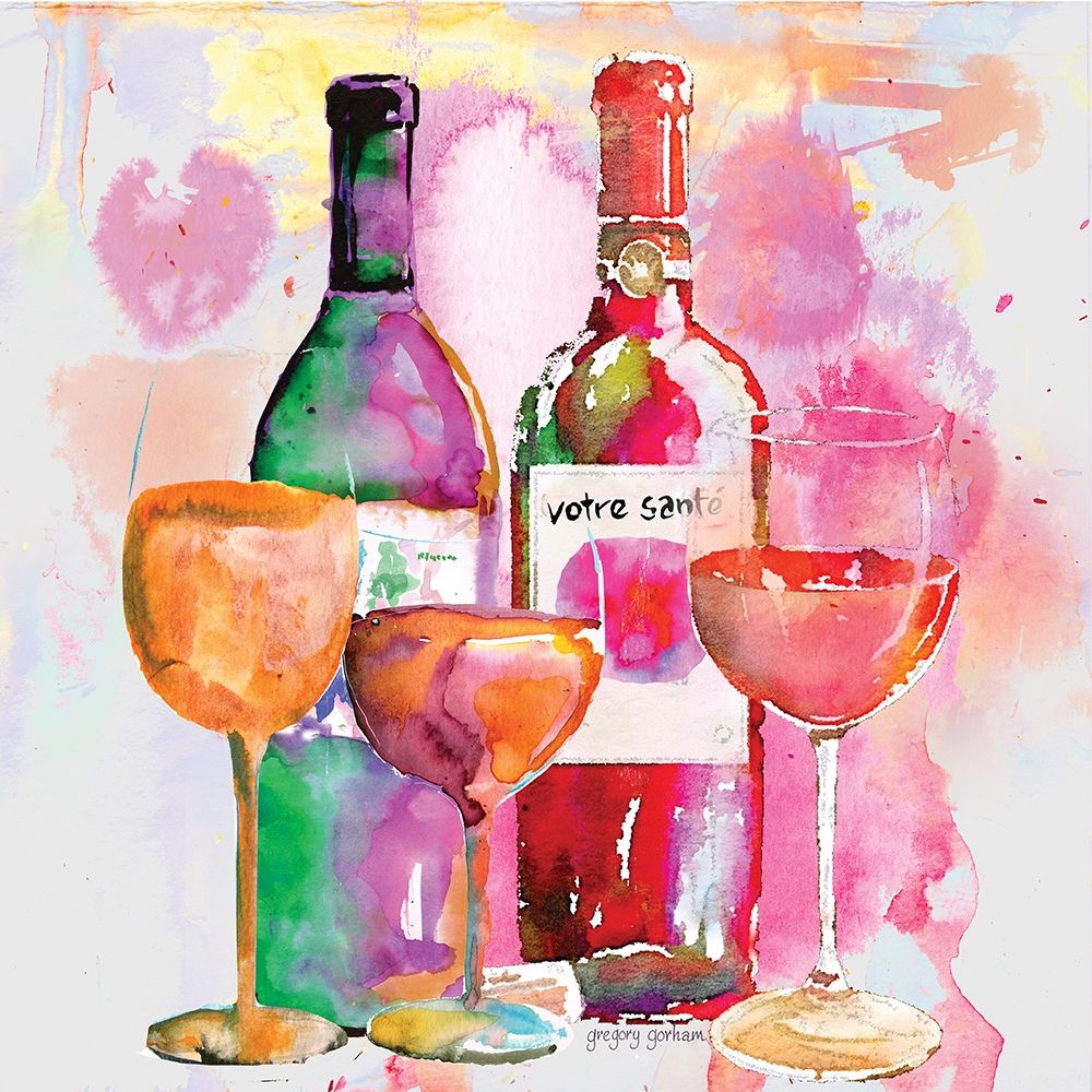Nouveau Wines III art print by Gregory Gorham for $57.95 CAD