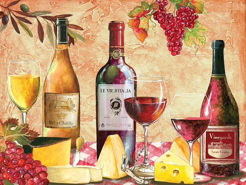 Festive Wines III art print by Gregory Gorham for $57.95 CAD