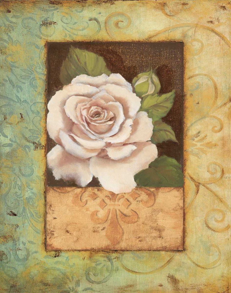 Antique Rose I art print by Jillian Jeffrey for $57.95 CAD