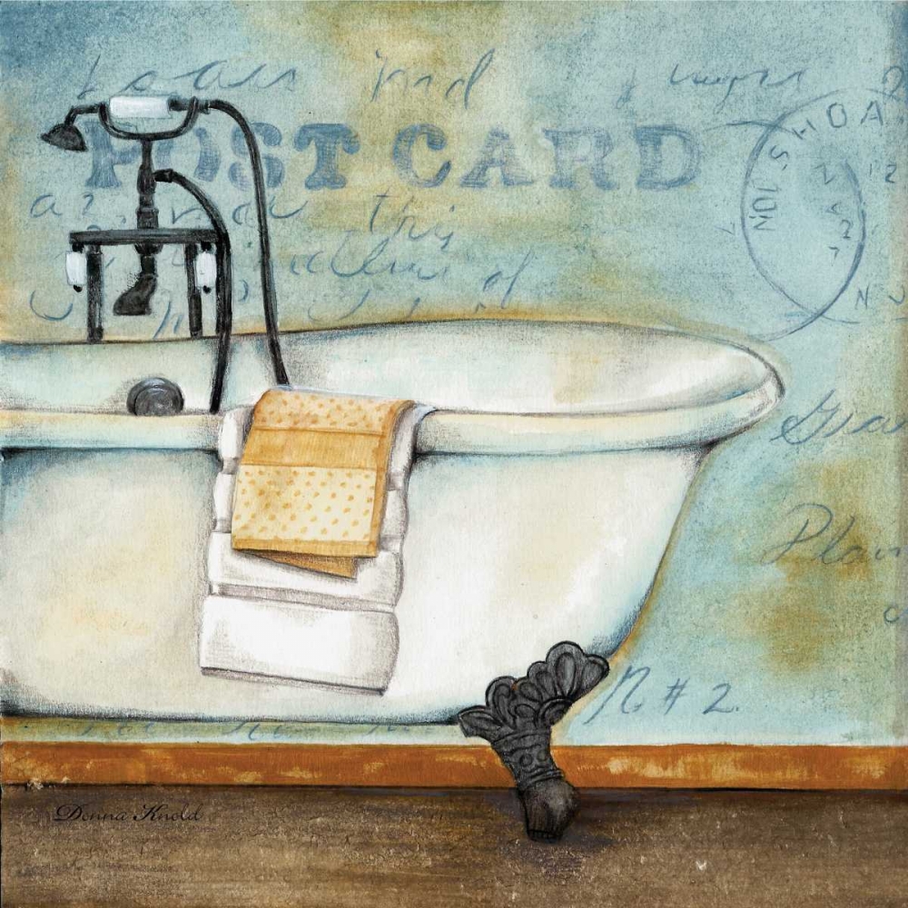 Soothing Bath art print by Donna Knold for $57.95 CAD