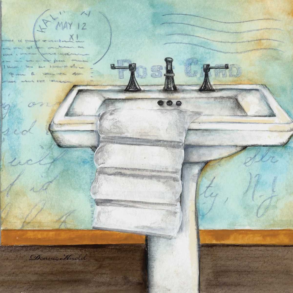 Cleanse Bath art print by Donna Knold for $57.95 CAD