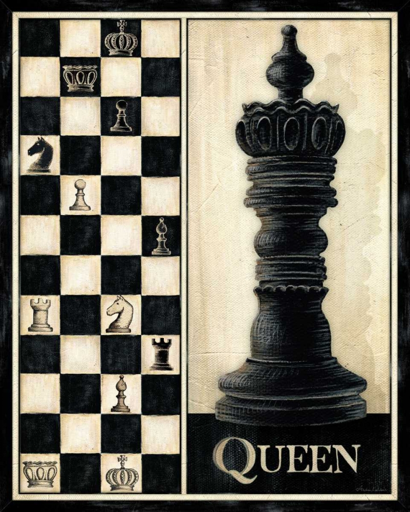Classic Queen art print by Andrea Laliberte for $57.95 CAD