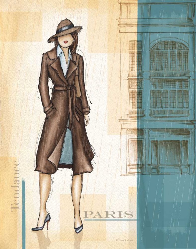 Rain Paris art print by Andrea Laliberte for $57.95 CAD