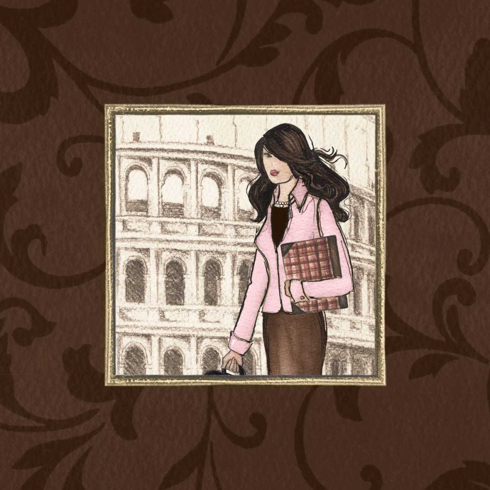 Roma in Pink art print by Andrea Laliberte for $57.95 CAD