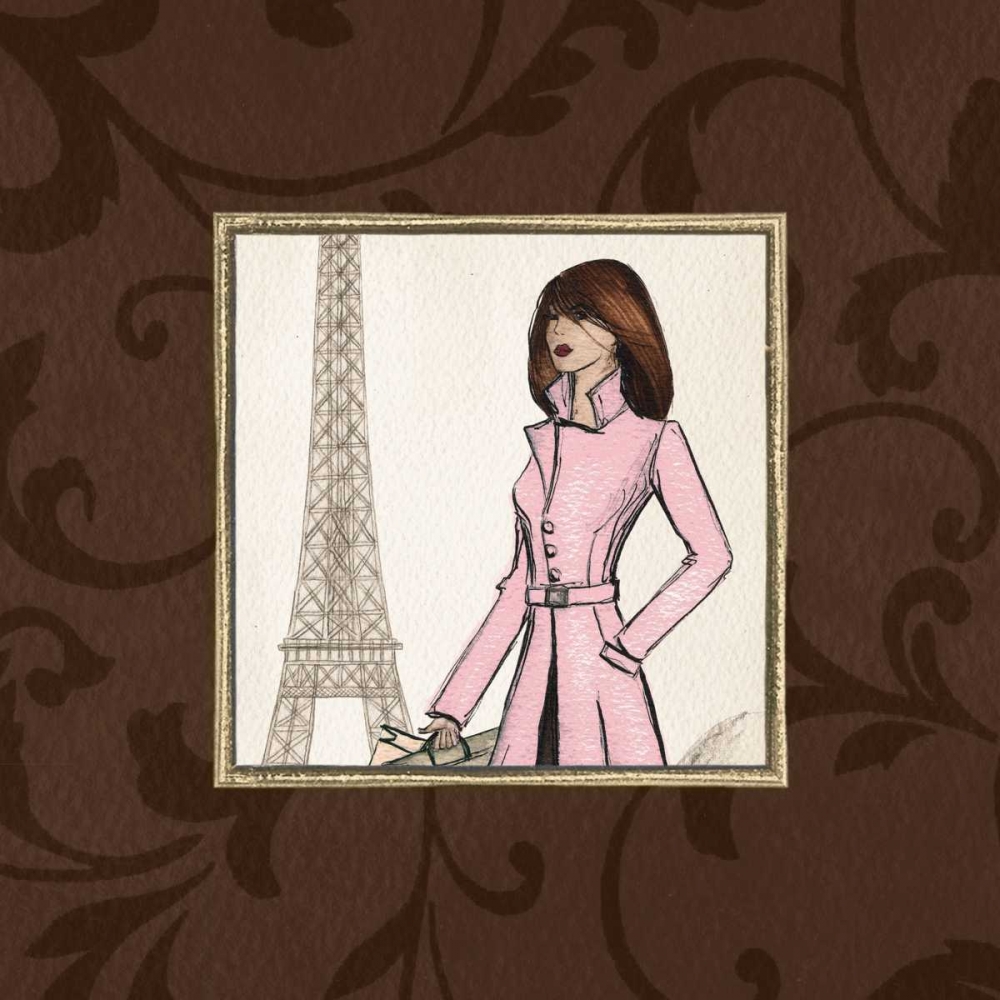 Paris in Pink art print by Andrea Laliberte for $57.95 CAD