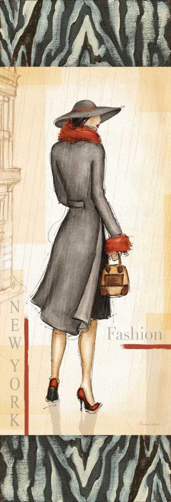 New York Fashion art print by Andrea Laliberte for $57.95 CAD