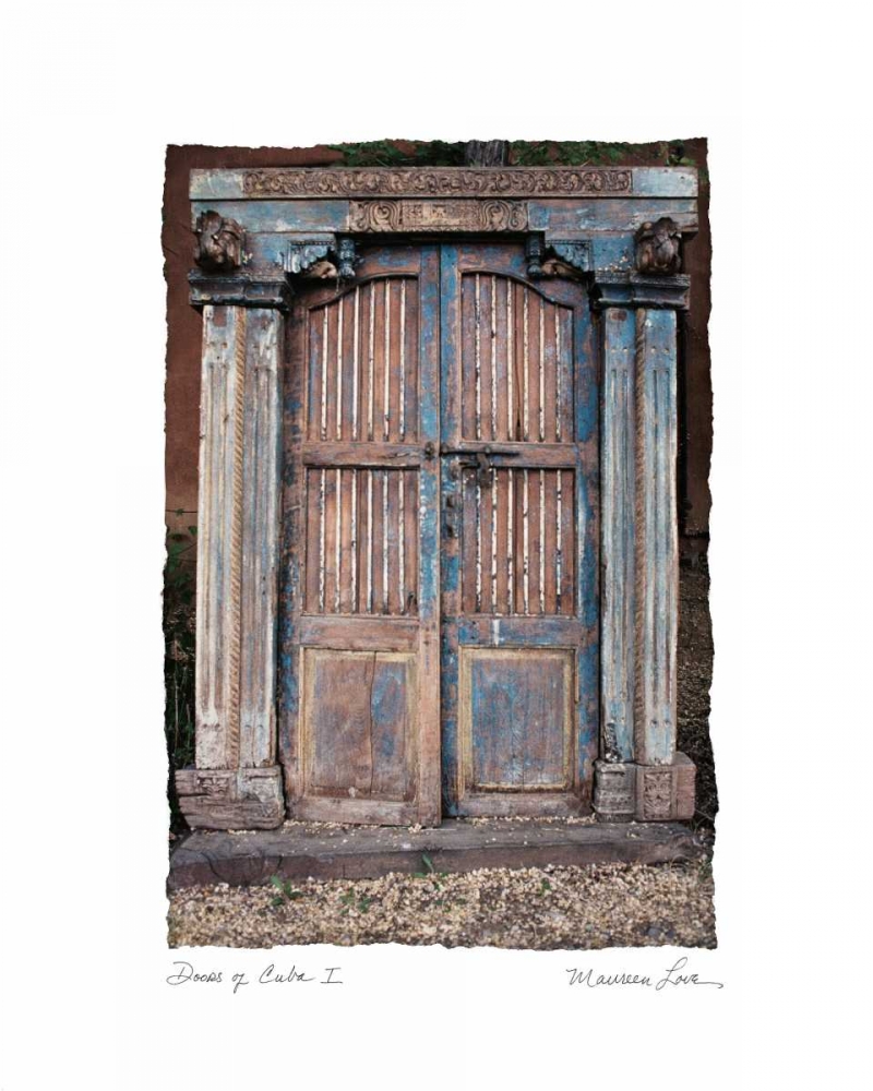 Doors of Cuba I art print by Maureen Love for $57.95 CAD