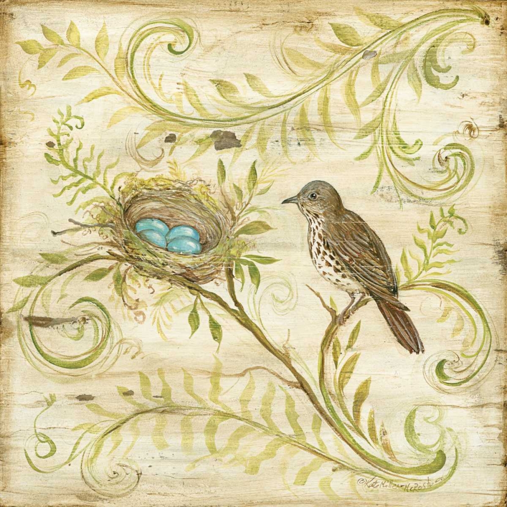 Natures Nest II art print by Kate McRostie for $57.95 CAD