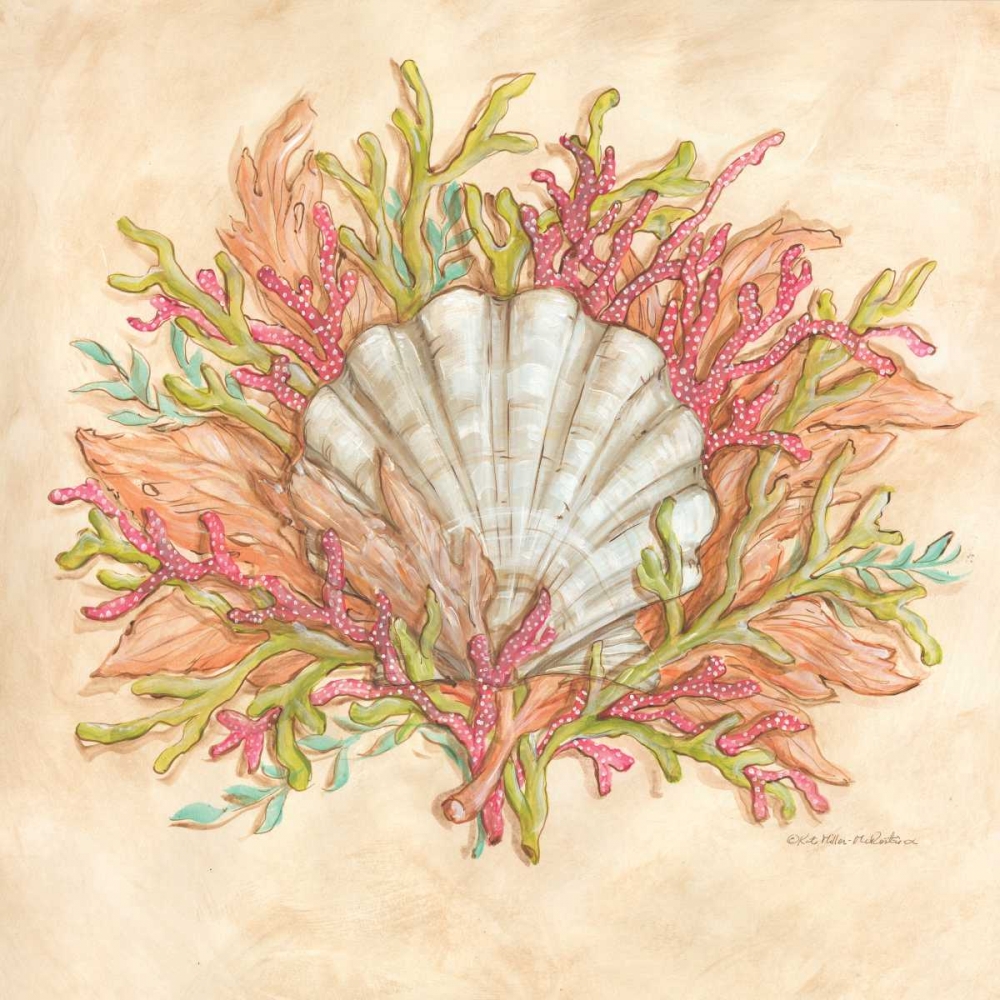 Coral Reef II art print by Kate McRostie for $57.95 CAD