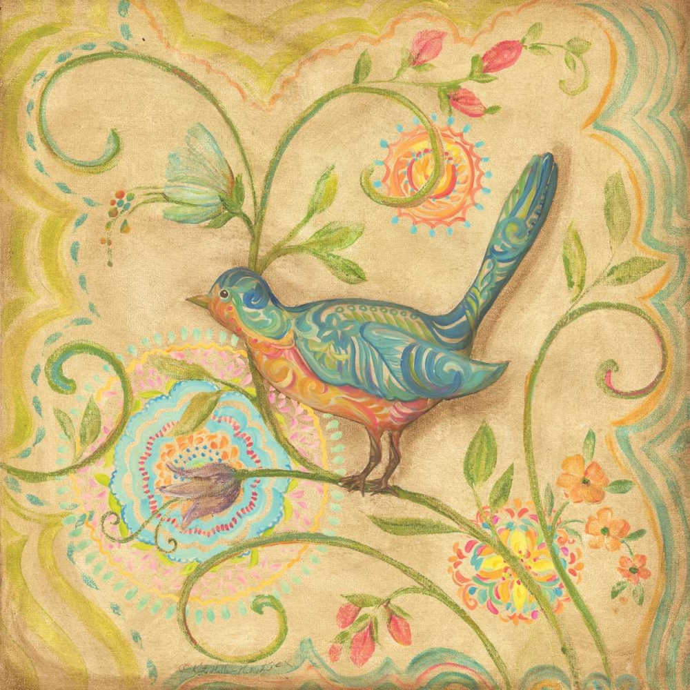 Springtime Birds II art print by Kate McRostie for $57.95 CAD