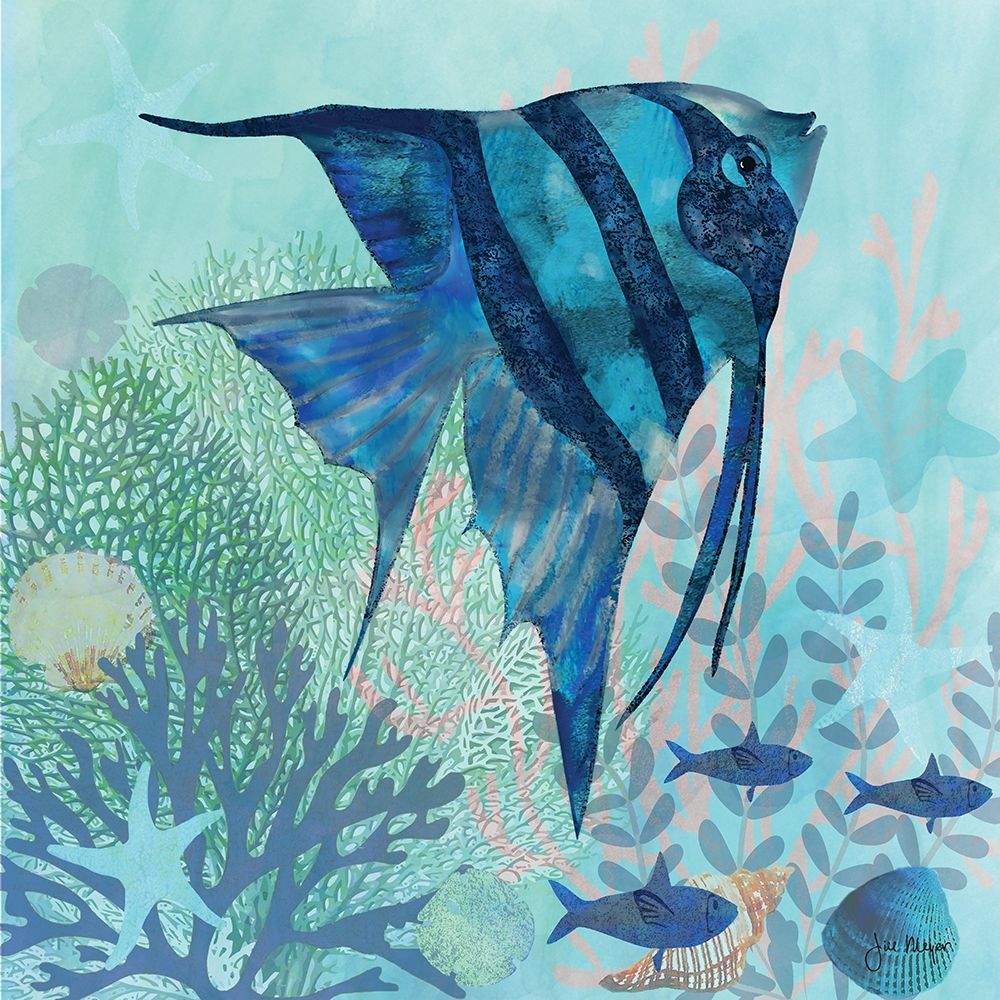 Coral Reef I art print by Jill Meyer for $57.95 CAD