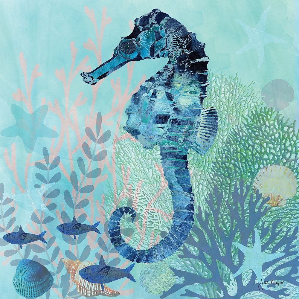 Coral Reef II art print by Jill Meyer for $57.95 CAD